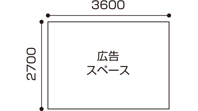 ホール内バナー 入稿イメージ