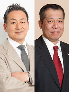 植月 剛 氏(左)、佐々木 徳久 氏(右)